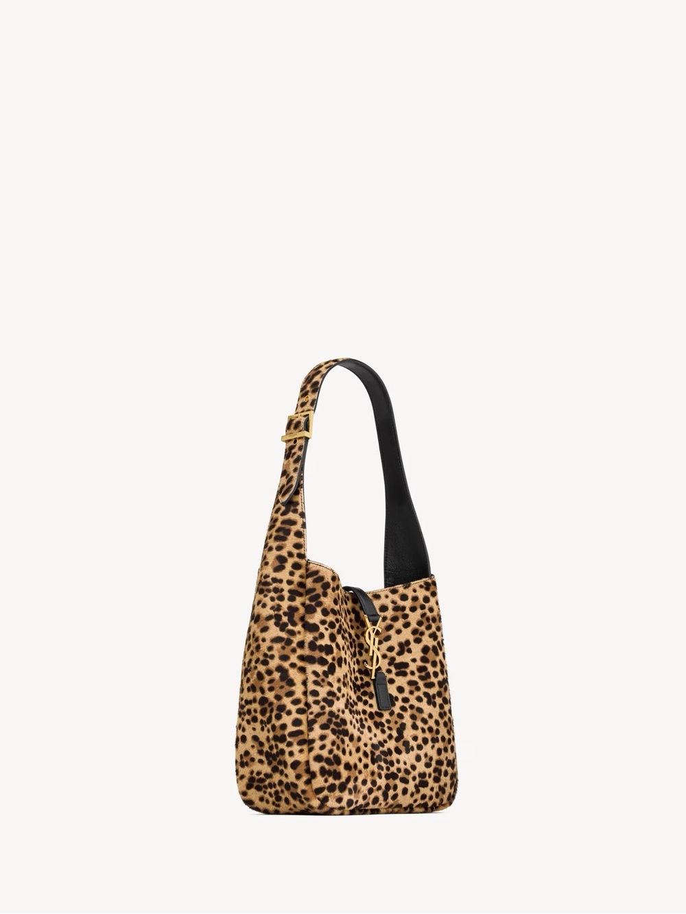 YSL LE Á 7 supple small in pony hair leopard print - Picture 1 of 5